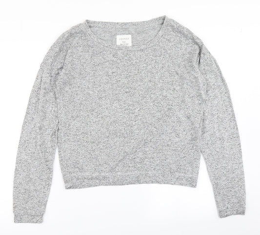 Womens UK Size 10 Boux Avenue Grey Basic T-Shirt