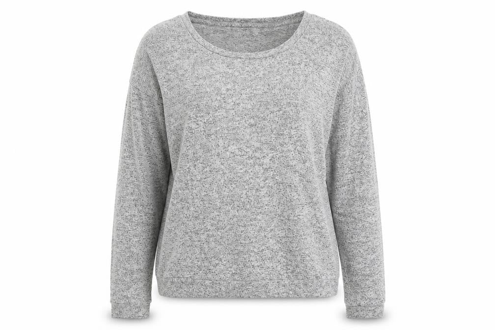 Womens UK Size 10 Boux Avenue Grey Basic T-Shirt