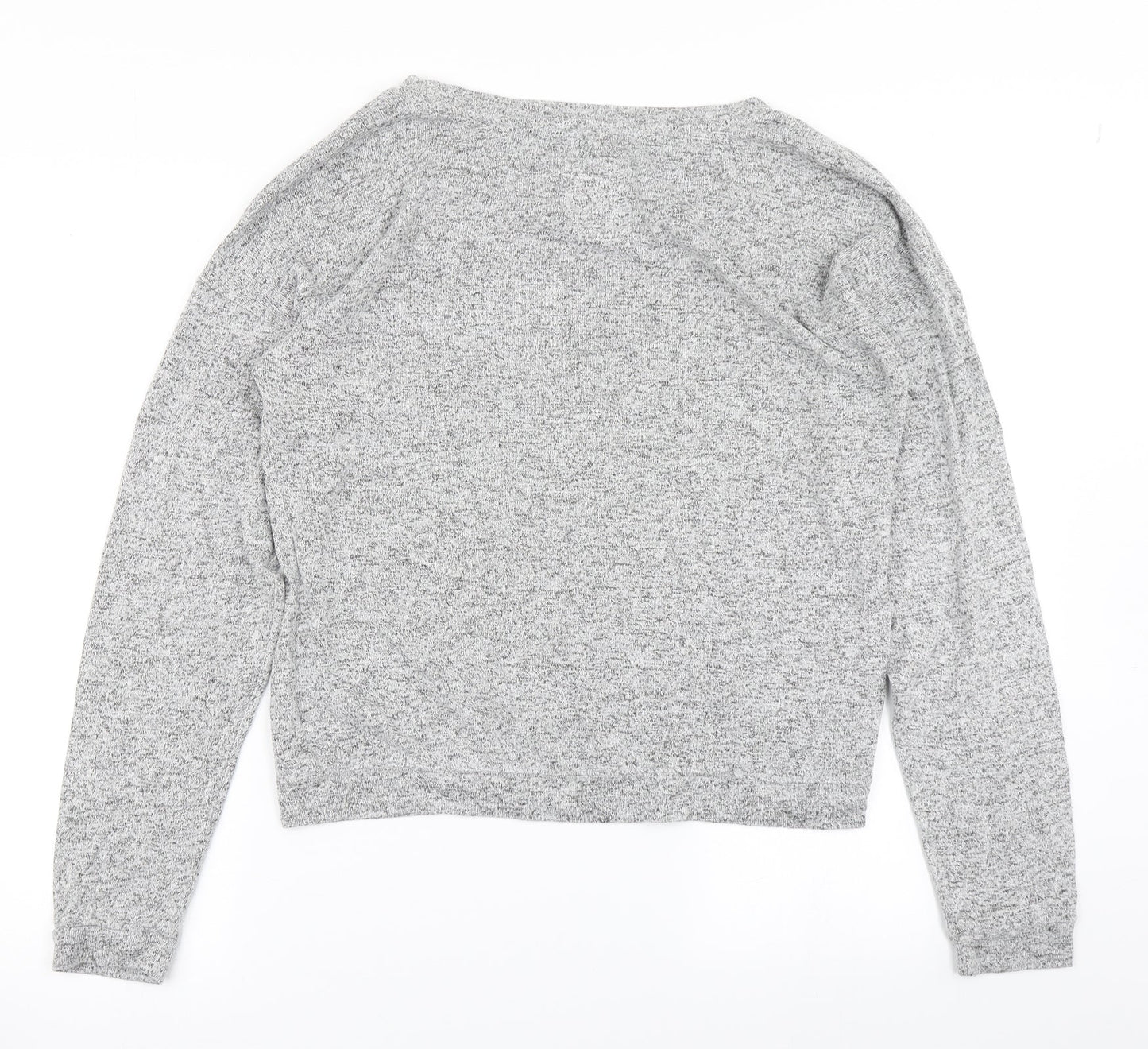 Womens UK Size 10 Boux Avenue Grey Basic T-Shirt