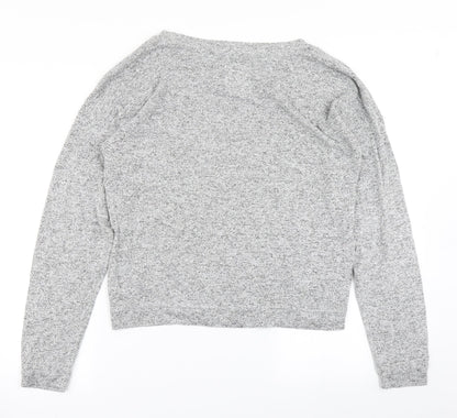 Womens UK Size 10 Boux Avenue Grey Basic T-Shirt