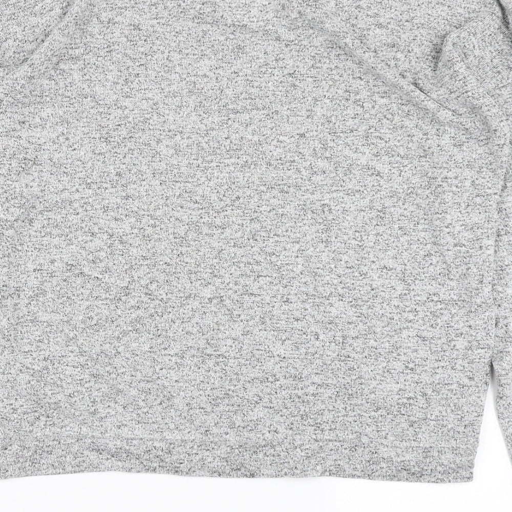 Womens UK Size 10 Boux Avenue Grey Basic T-Shirt