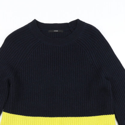 George Womens Blue  Knit Pullover Jumper Size 12