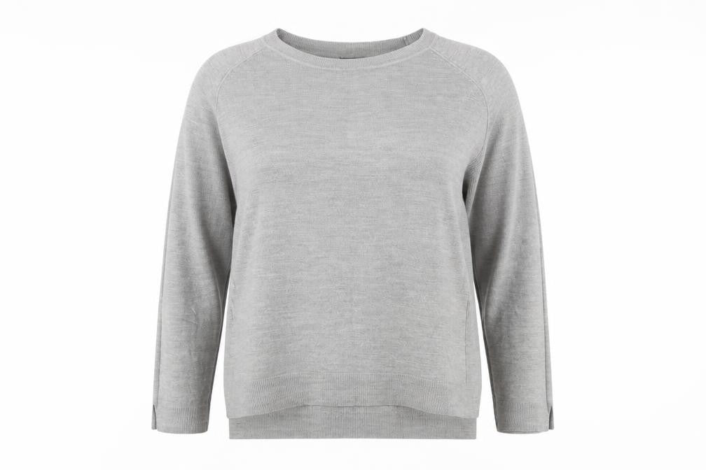 Womens UK Size L Primark Grey Pullover Jumper