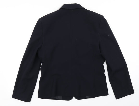 St Michael Womens Blue   Jacket Blazer Size 10