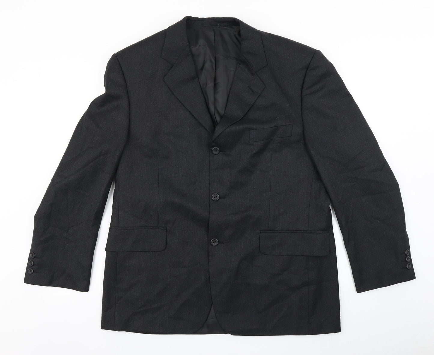 Mens UK Size 42 Burton Regular Grey Suit Jacket