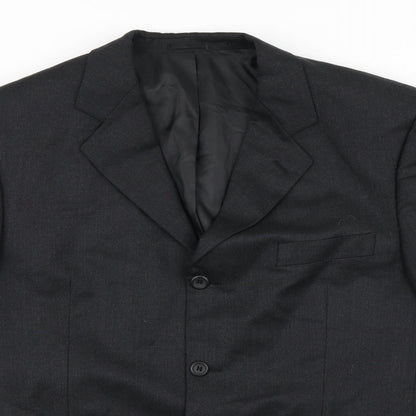 Mens UK Size 42 Burton Regular Grey Suit Jacket