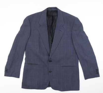 Mens UK Size 40 Greenwoods Regular Blue Suit Jacket