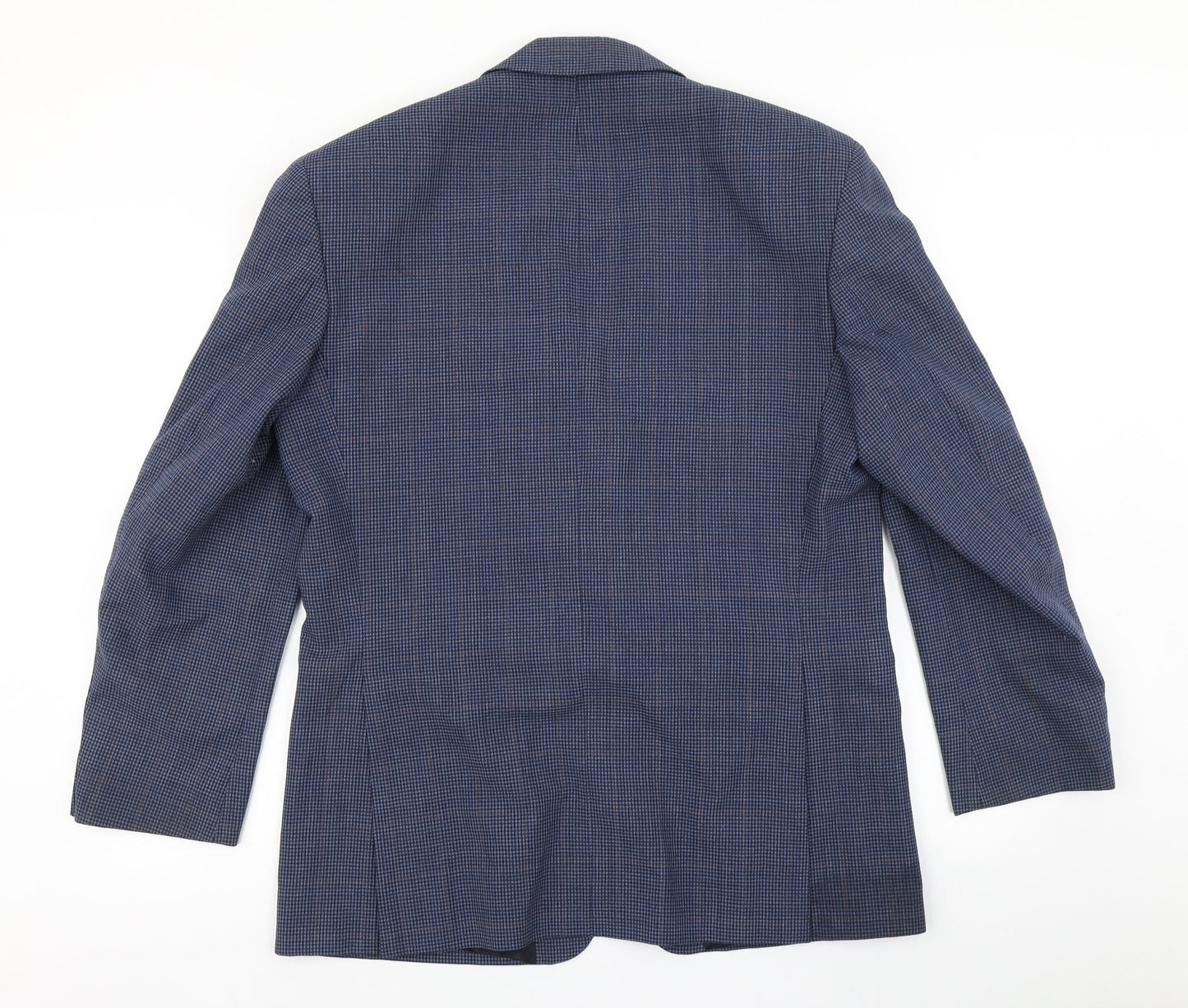 Mens UK Size 40 Greenwoods Regular Blue Suit Jacket