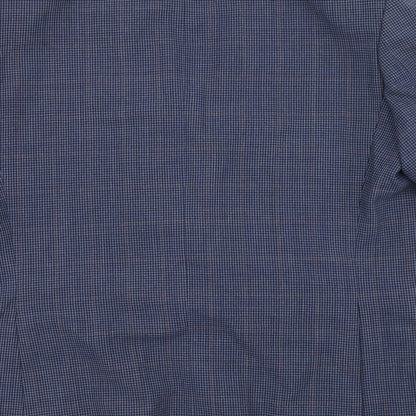 Mens UK Size 40 Greenwoods Regular Blue Suit Jacket
