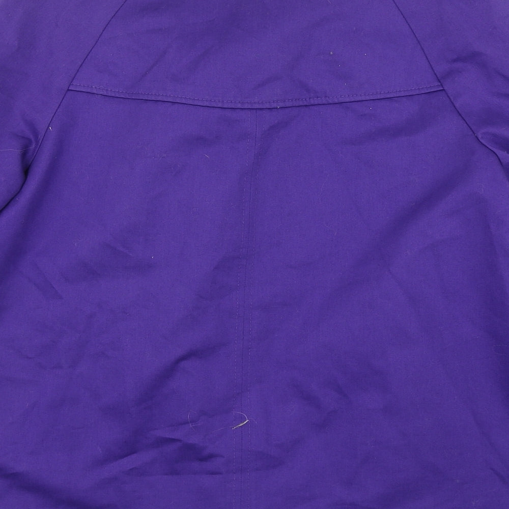 Womens UK Size 12 Marks & Spencer Purple Overcoat