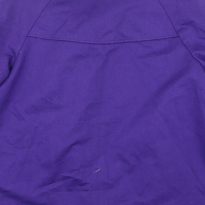 Womens UK Size 12 Marks & Spencer Purple Overcoat