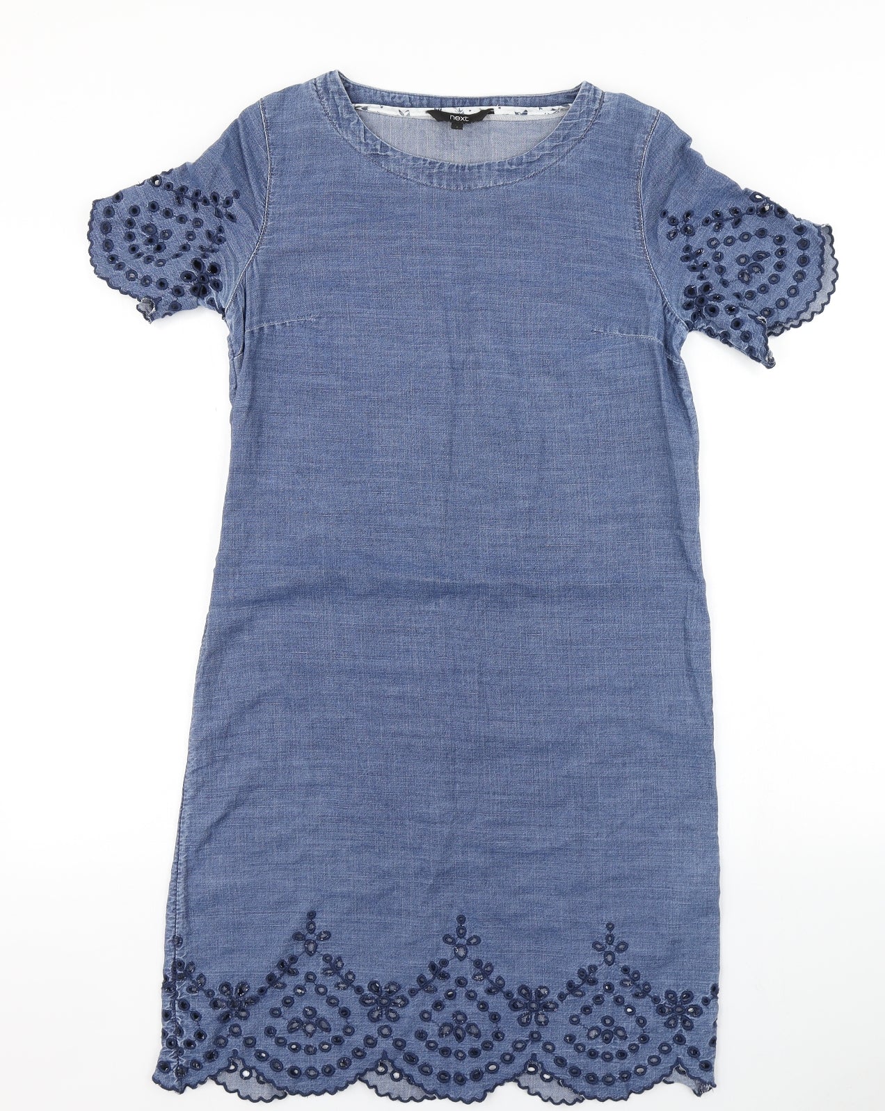 NEXT Womens Blue  Denim A-Line  Size 6