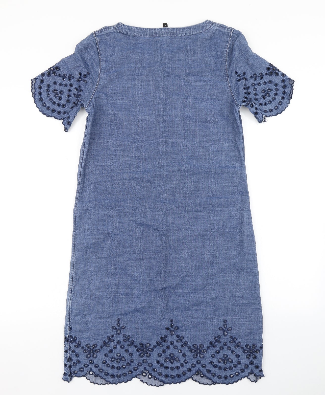 NEXT Womens Blue  Denim A-Line  Size 6