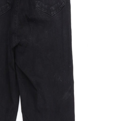 F&F Womens Black  Denim Skinny Jeans Size 6 L28 in