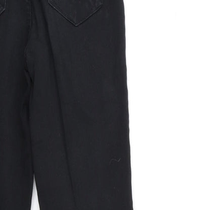 Denim & Co. Womens Black  Denim Skinny Jeans Size 4 L27 in