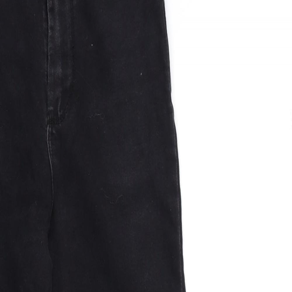 Denim & Co. Womens Black  Denim Skinny Jeans Size 10 L26 in