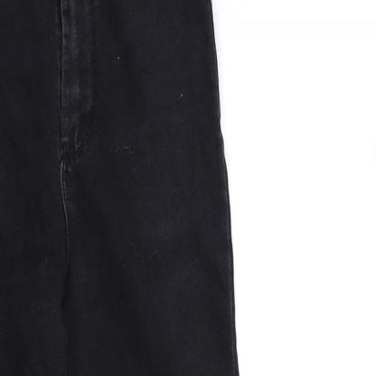 Denim & Co. Womens Black  Denim Skinny Jeans Size 10 L26 in