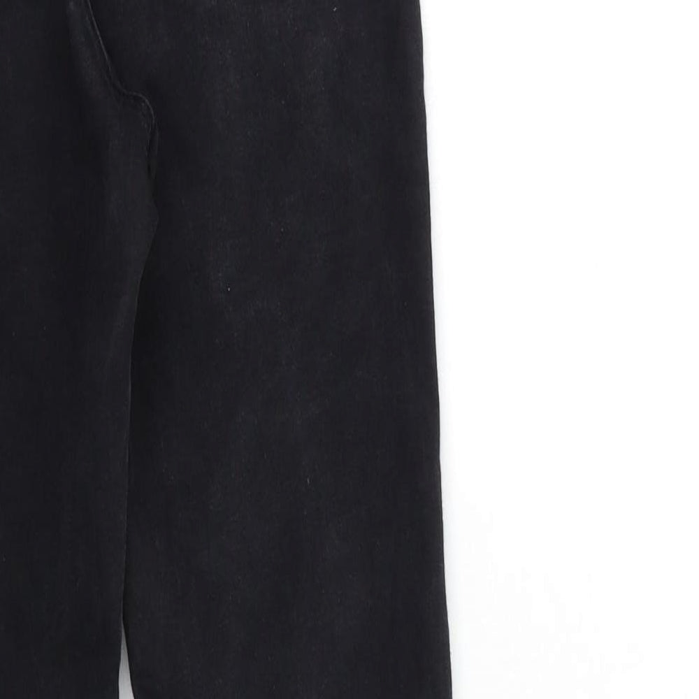 Denim & Co. Womens Black  Denim Skinny Jeans Size 10 L26 in