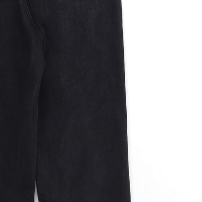 Denim & Co. Womens Black  Denim Skinny Jeans Size 10 L26 in