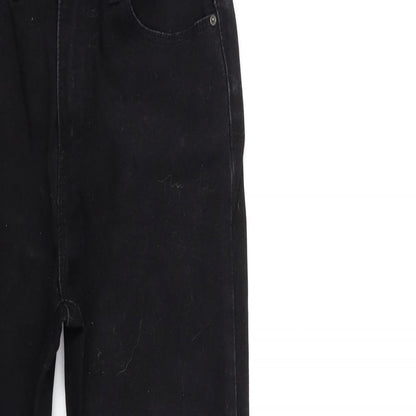 Denim & Co. Womens Black  Denim Skinny Jeans Size 10 L27 in