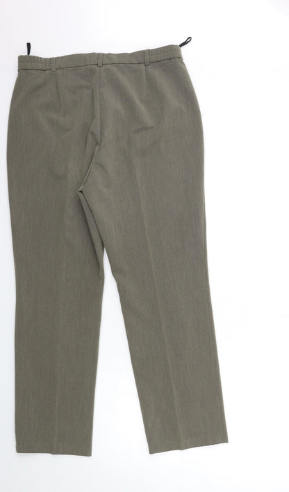 Womens UK Size 14 Marks and Spencer Regular Fit Tapered Grey Jeans
