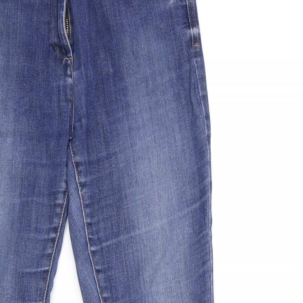 Womens UK Size 30 in Preworn Regular Fit Skinny Blue Jeans