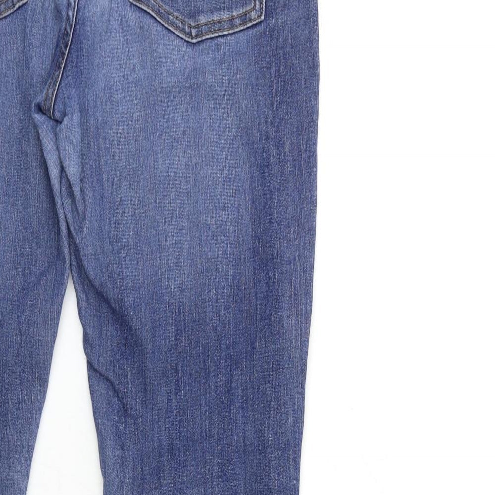 Womens UK Size 30 in Preworn Regular Fit Skinny Blue Jeans