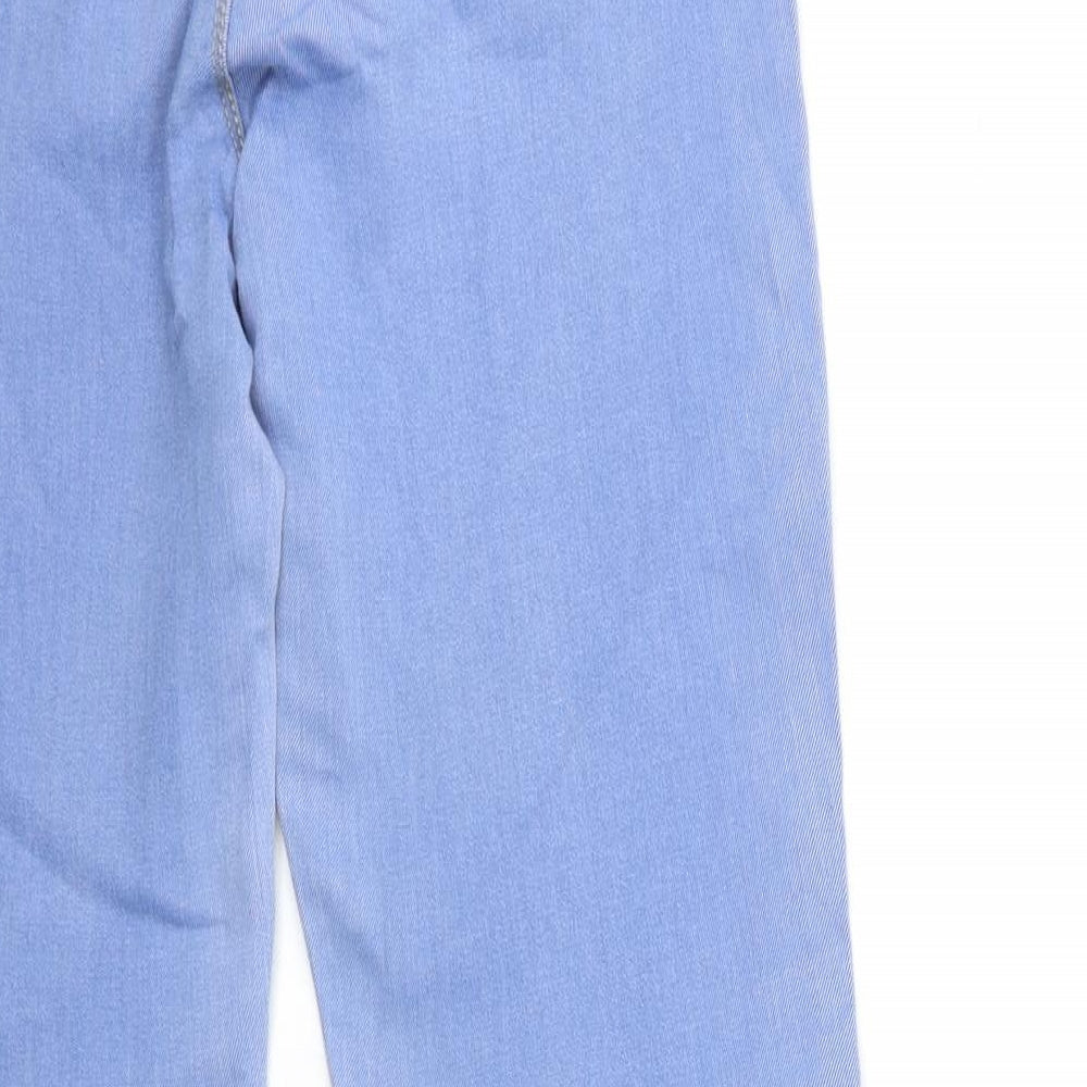 Denim & Co. Womens Blue  Denim Skinny Jeans Size 10 L28 in