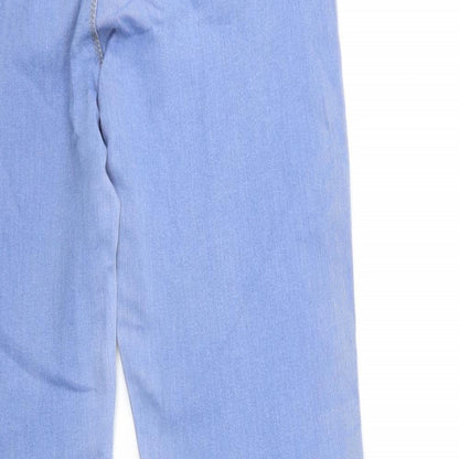 Denim & Co. Womens Blue  Denim Skinny Jeans Size 10 L28 in