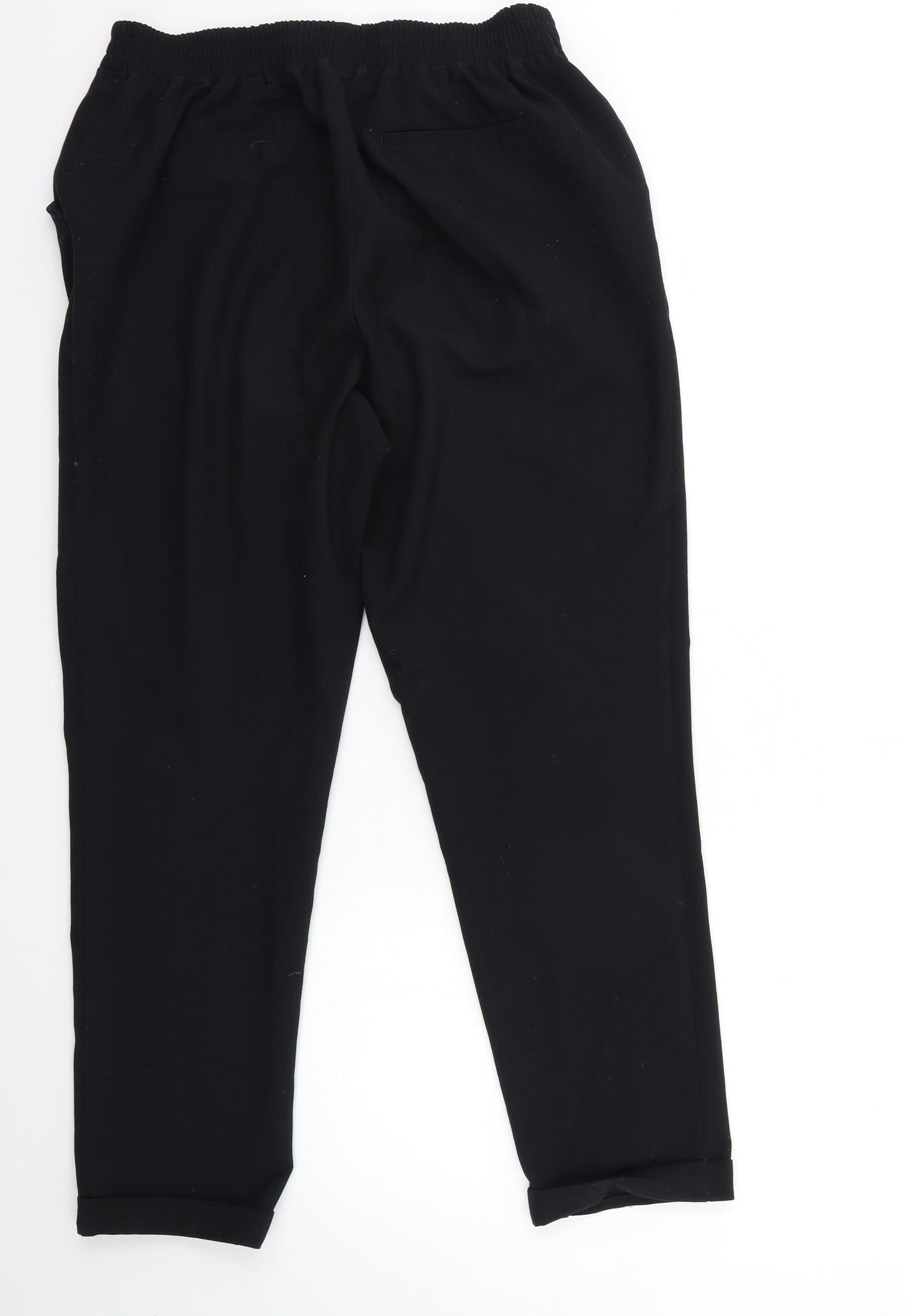 NEXT Womens Black  Rayon Straight Jeans Size 12 L27 in