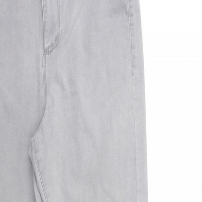 Womens UK Size 10 Denim & Co.   Grey Leggings
