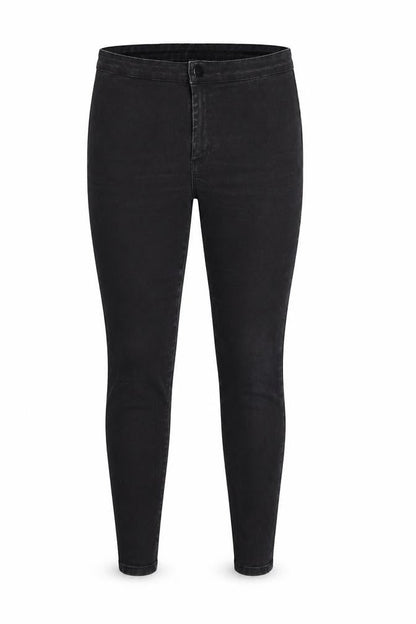 Womens UK Size 14 Denim & Co. Regular Fit Skinny Black Jeans