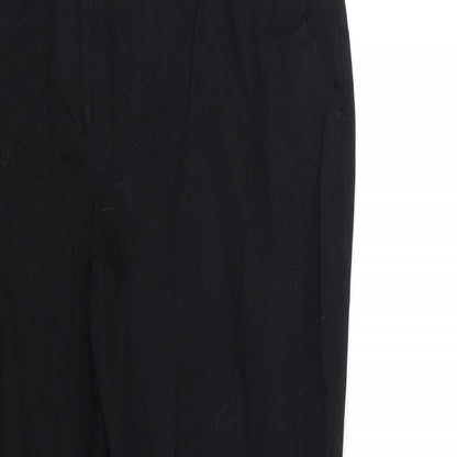 Womens UK Size 14 Dorothy Perkins Regular Fit  Black Trousers