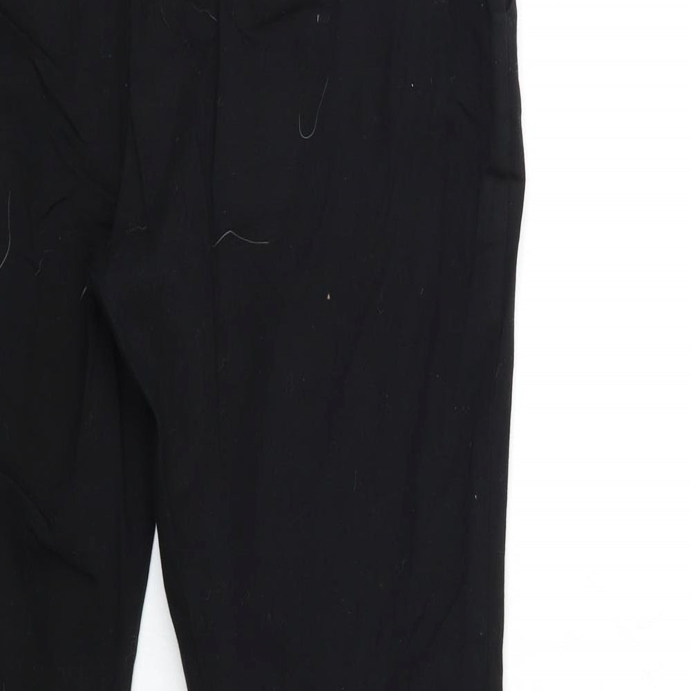 Womens UK Size 14 Dorothy Perkins Regular Fit  Black Trousers