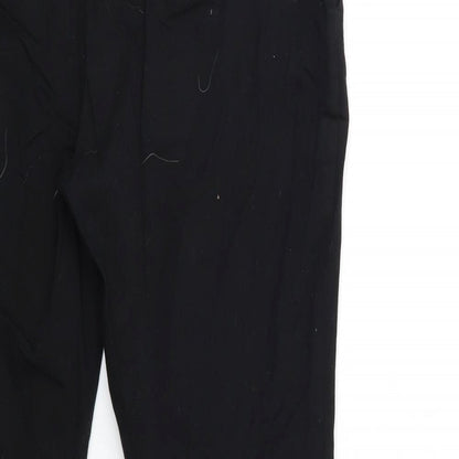 Womens UK Size 14 Dorothy Perkins Regular Fit  Black Trousers