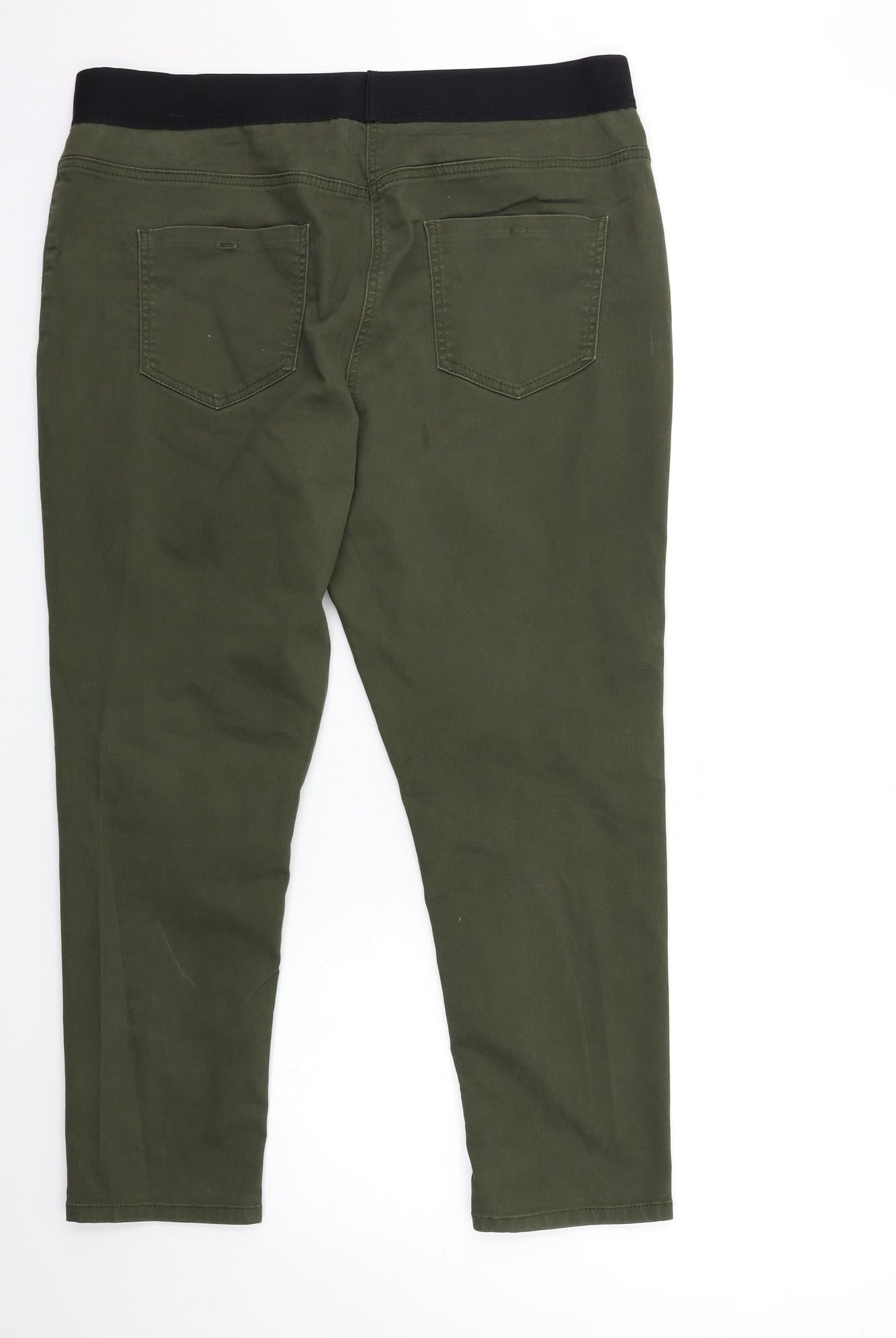 Womens UK Size 36 in Preworn Regular Fit Jegging Green Jeans
