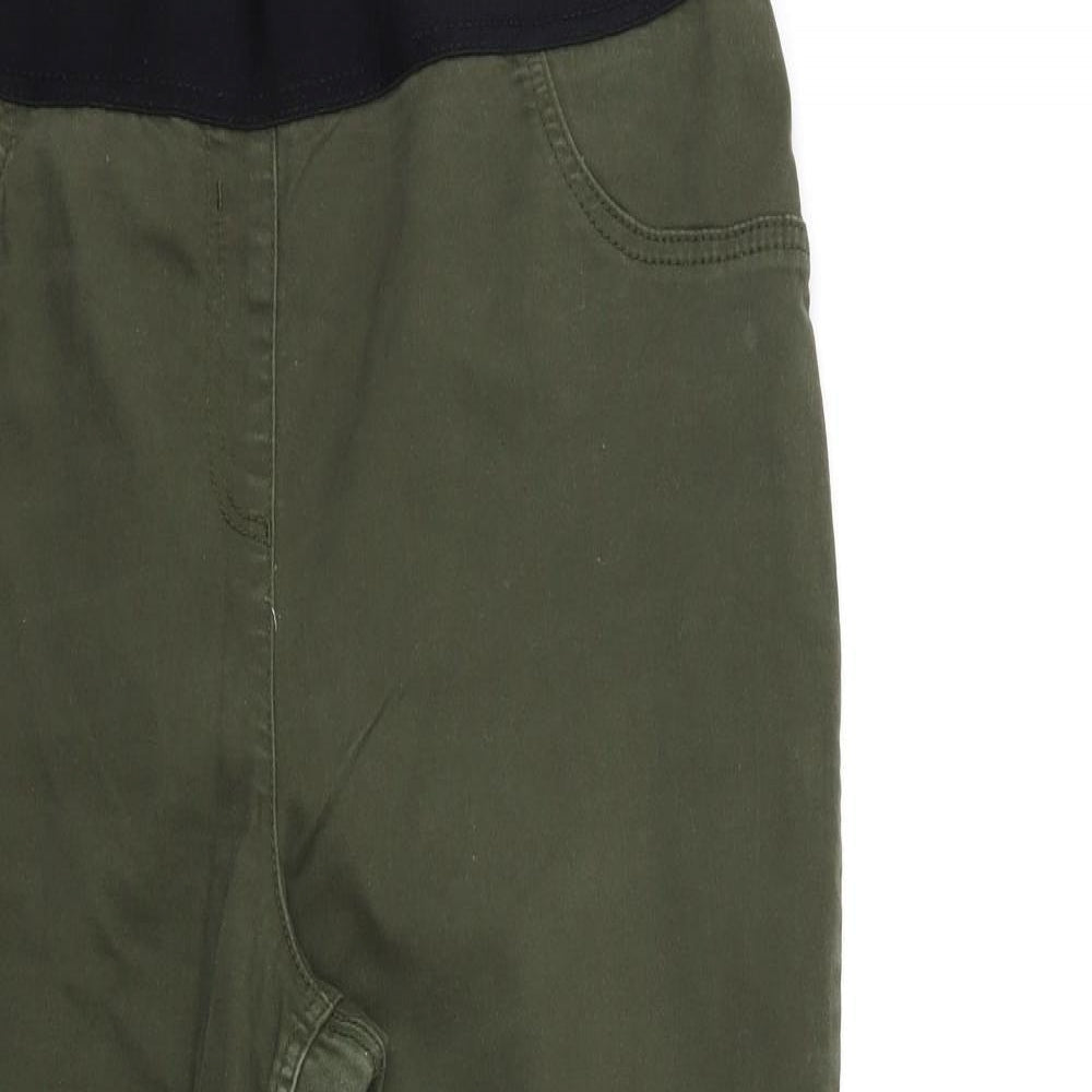 Womens UK Size 36 in Preworn Regular Fit Jegging Green Jeans