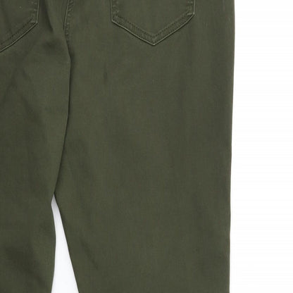 Womens UK Size 36 in Preworn Regular Fit Jegging Green Jeans