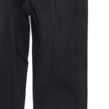Denim & Co. Womens Black  Denim Skinny Jeans Size 6 L29 in