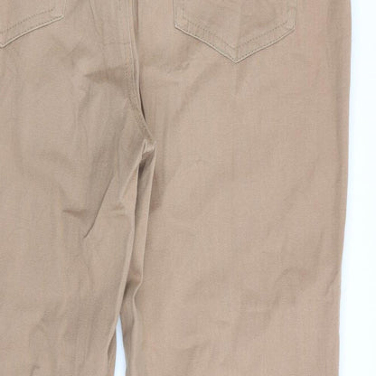 sonja Womens Beige   Chino Trousers Size 30 in L28 in