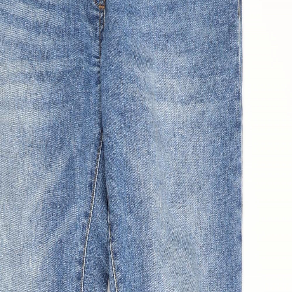 Womens UK Size 8 up fashion Regular Fit Skinny Blue Jeans