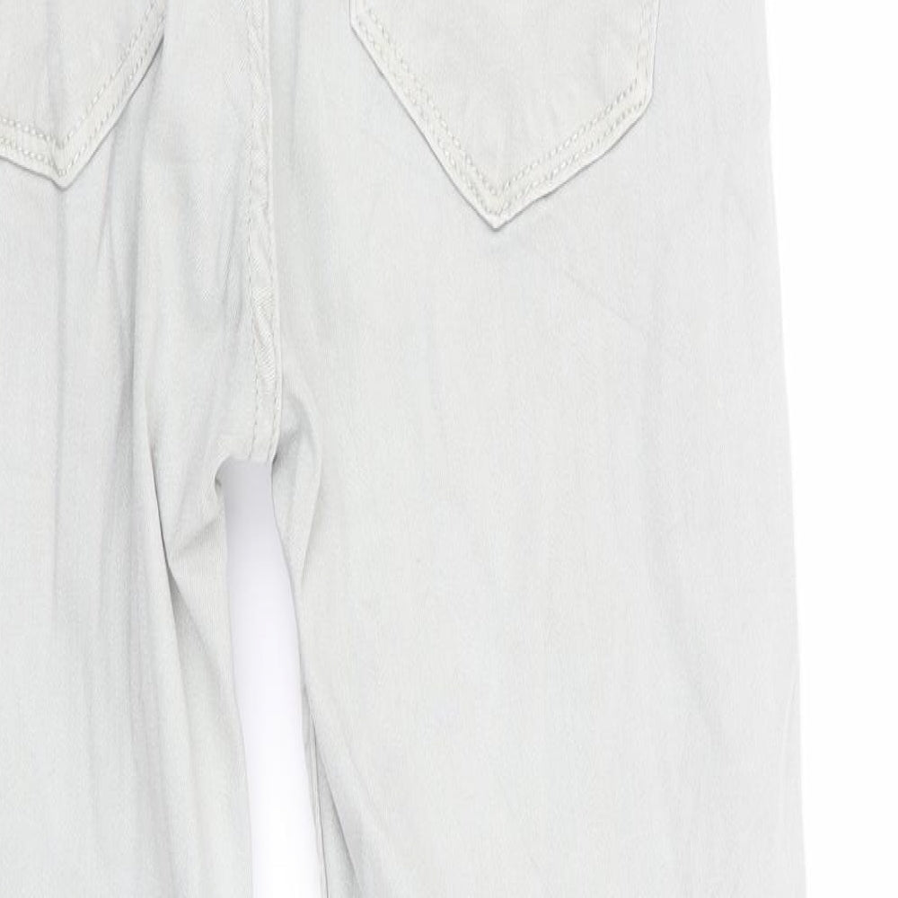 Zara Womens Grey   Skinny Jeans Size 6 L26 in
