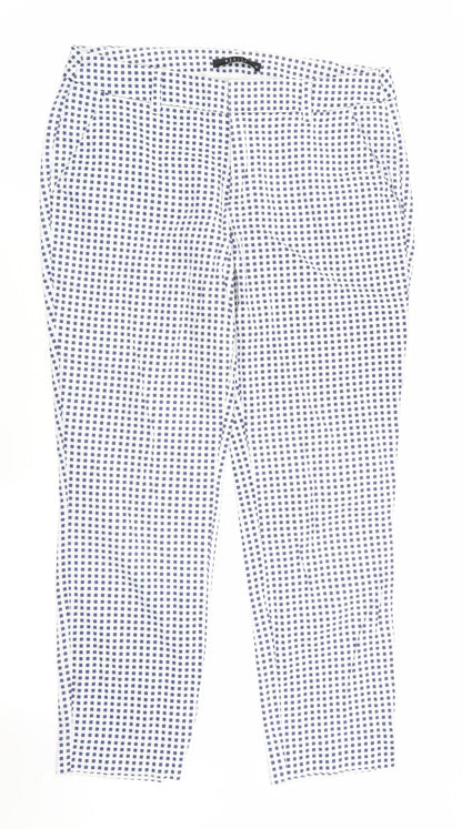 mohito collection Womens Multicoloured Check  Trousers  Size 8 L26 in