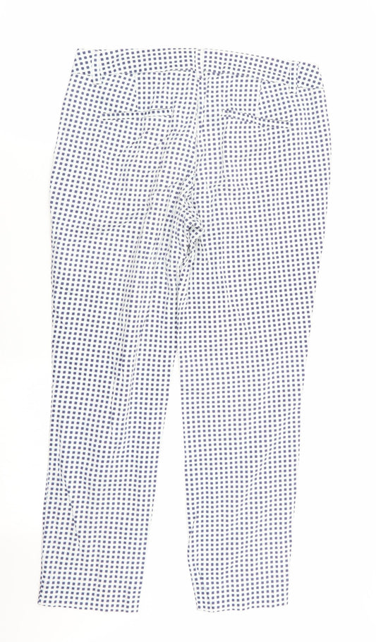 mohito collection Womens Multicoloured Check  Trousers  Size 8 L26 in
