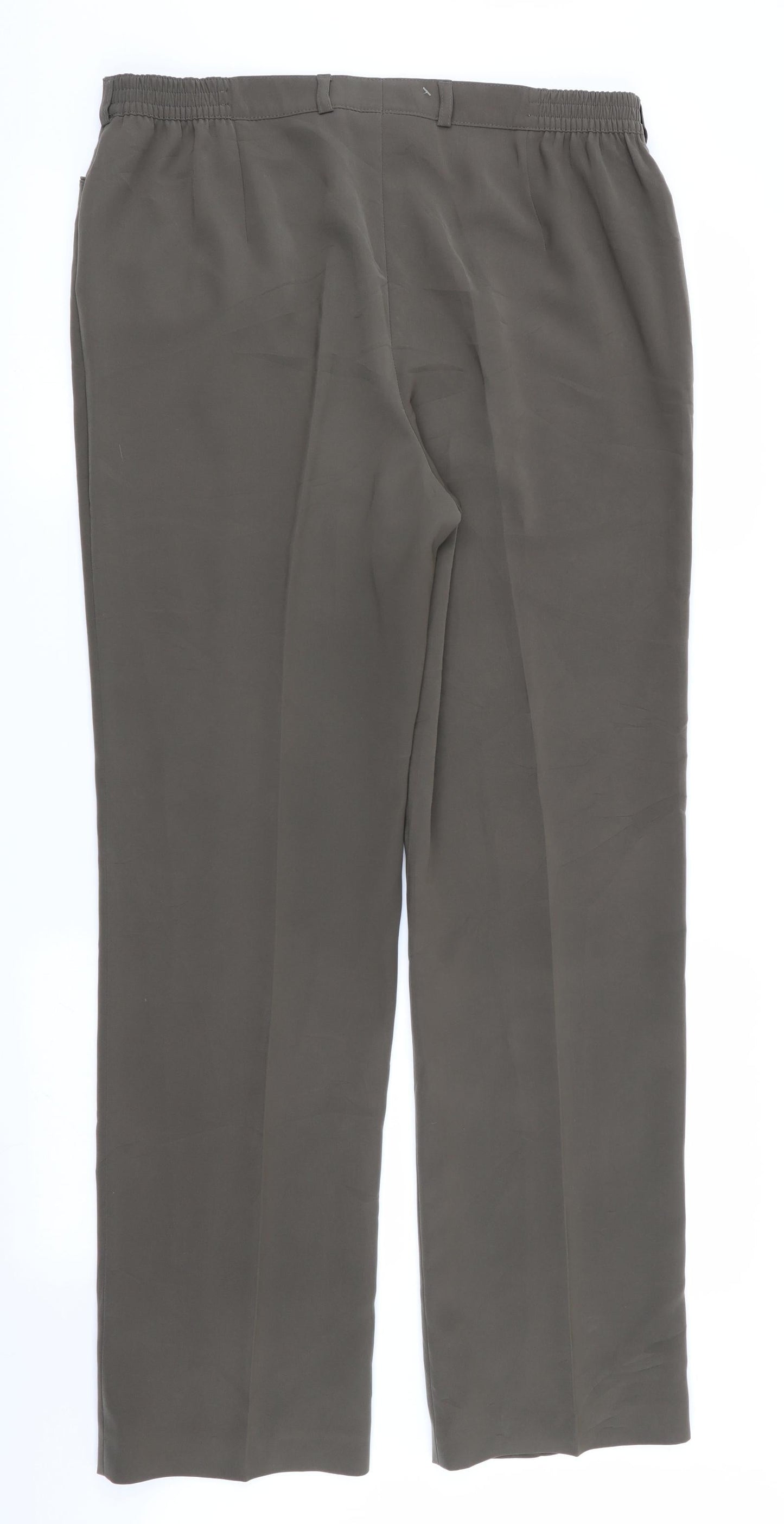 Womens UK Size 16 toni Regular Fit  Green Trousers