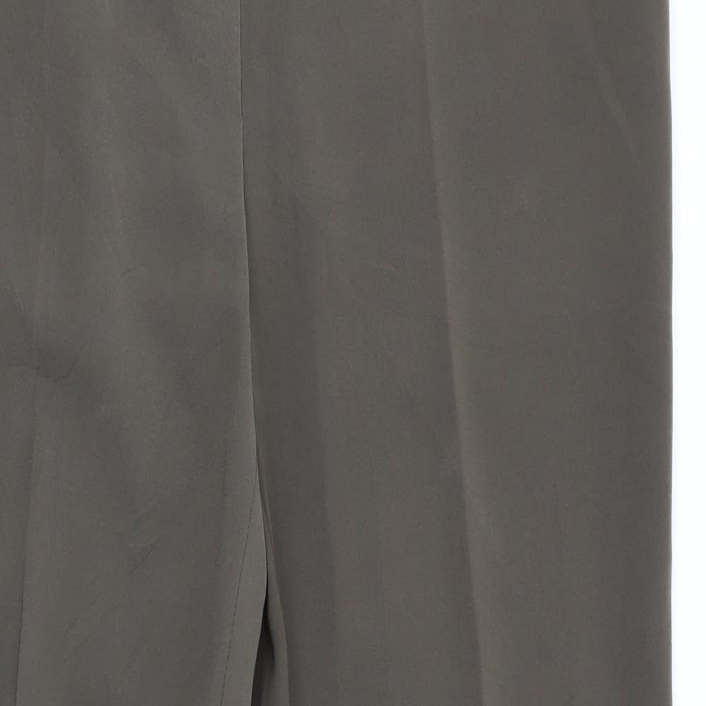 Womens UK Size 16 toni Regular Fit  Green Trousers