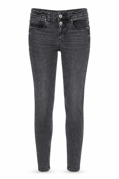Womens UK Size 6 Zara Regular Fit Skinny Grey Jeans