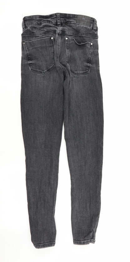 Zara Womens Grey   Skinny Jeans Size 6 L28 in