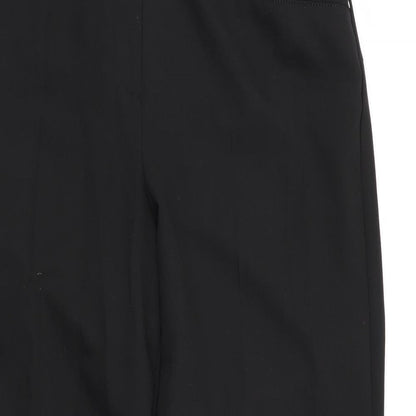 Womens UK Size 14 tailored Regular Fit  Black Trousers