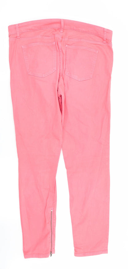 Gap Womens Pink   Skinny Jeans Size 10 L29 in